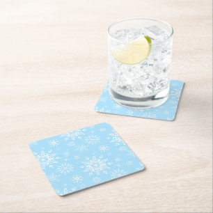 Holiday Snowflake Paper Coaster