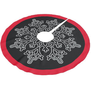 Holiday Snowflake Tree Skirt