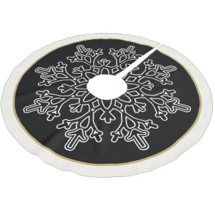 Holiday Snowflake Tree Skirt