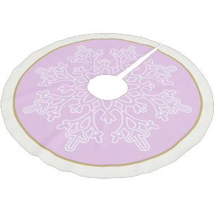 Holiday Snowflake Tree Skirt