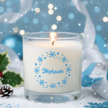 Holiday Snowflake Wreath