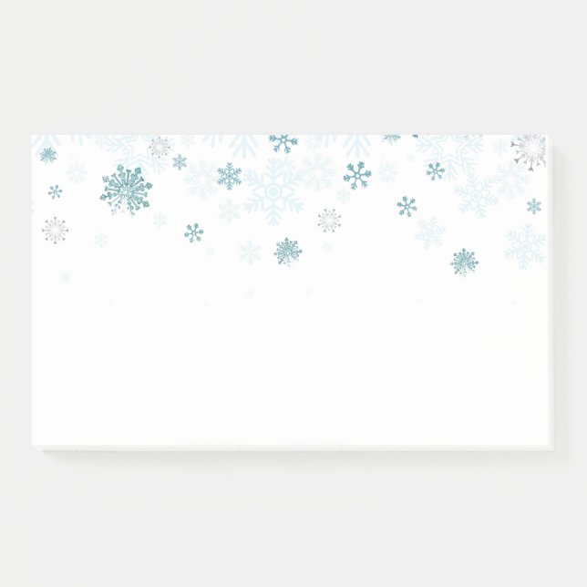 Holiday Snowflakes Post it Notes (Front)