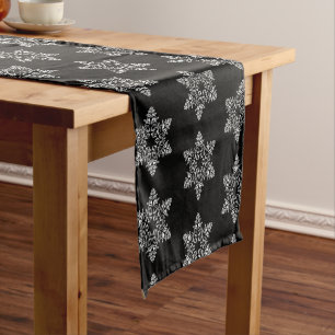 Holiday Snowflakes Table Runner