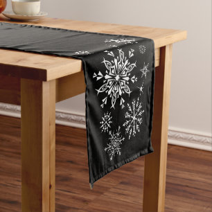 Holiday Snowflakes Table Runner