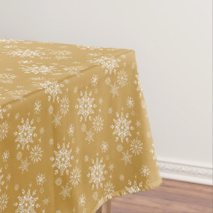 Holiday Snowflakes Tablecloth