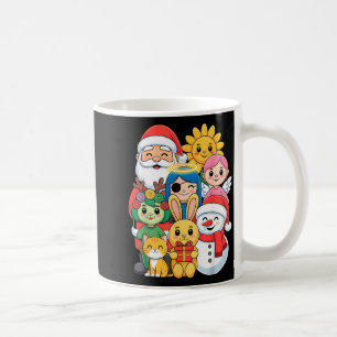 Holiday Snowman Santa Bunny Cat Angel Winter Coffee Mug