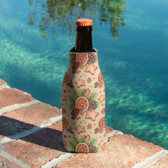 Holiday Spice Cosy Bottle Cooler (In Situ Pool)