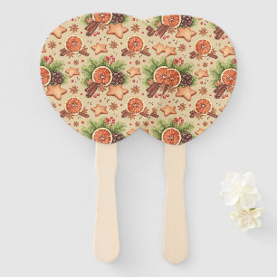 Holiday Spice Hand Fans