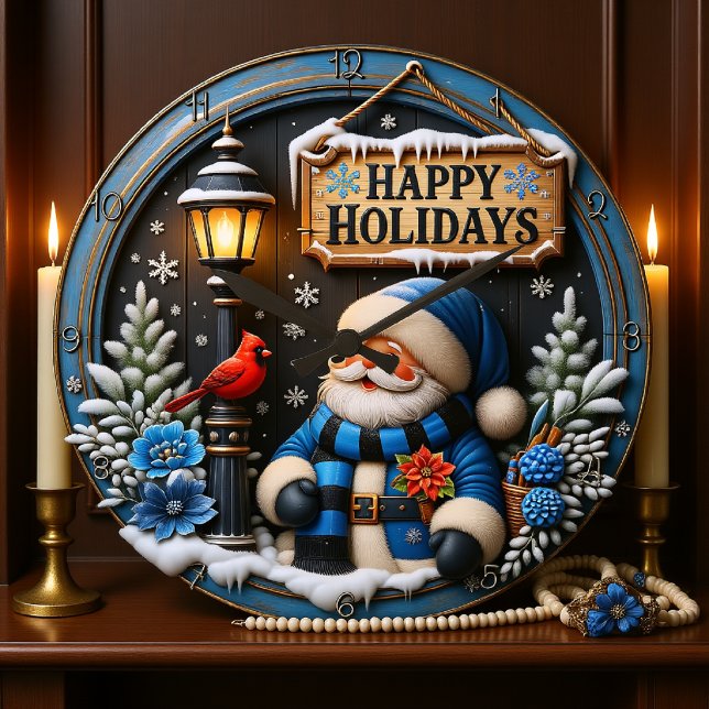 Holiday Spirit Clock (Creator Uploaded)