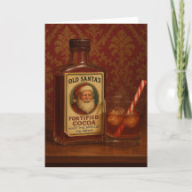 Holiday Spirits Christmas Card