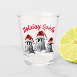 Holiday Spirits Shot Glass