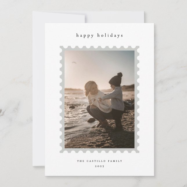 Holiday Stamp Card (Front)
