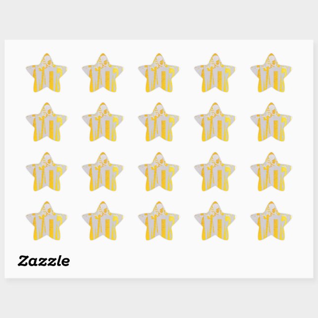HOLIDAY STAR STICKER (Sheet)