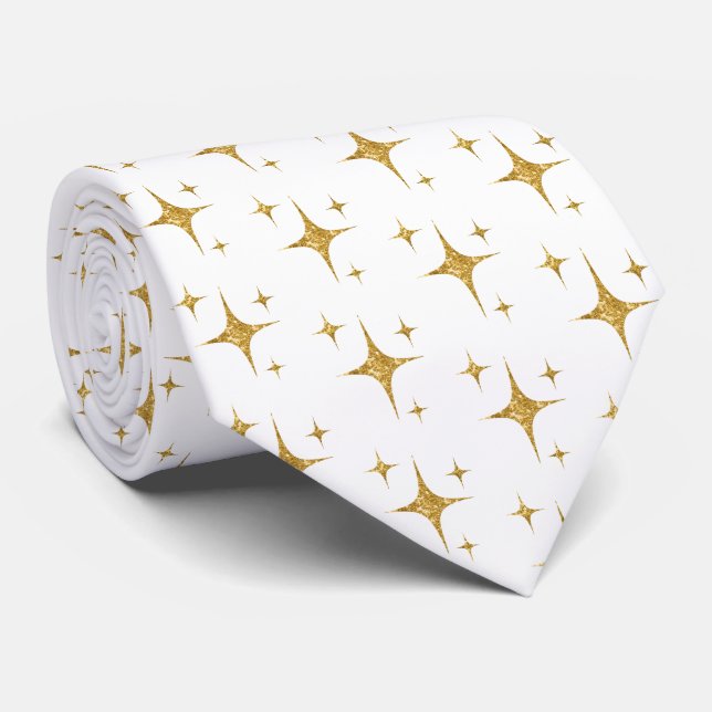 Holiday Stars Men's Tie (Rolled)