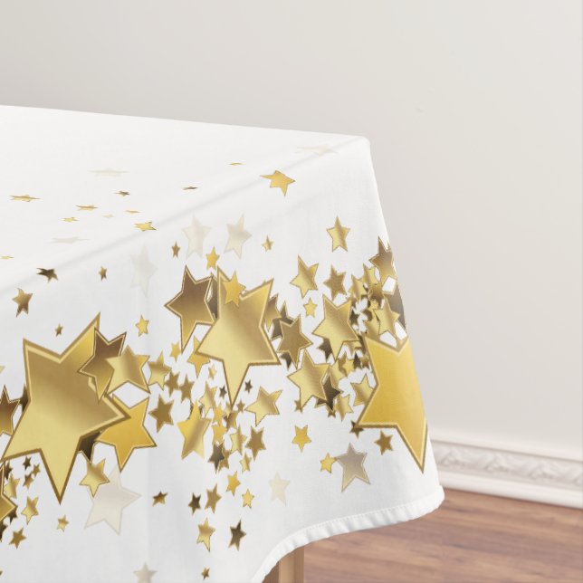 Holiday Stars Tablecloth (In Situ)
