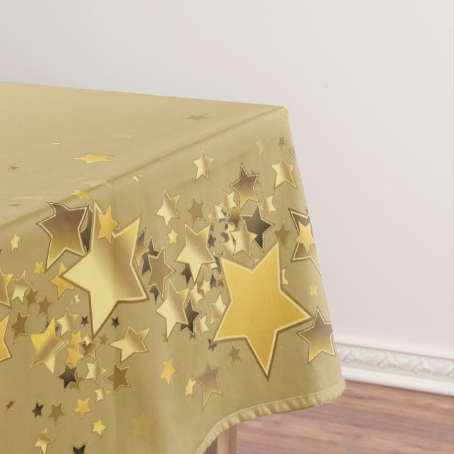 Holiday Stars Tablecloth "60x84" (In Situ)