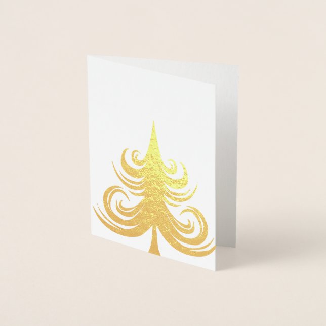 HOLIDAY STASHES Holiday Card Gold (Front)