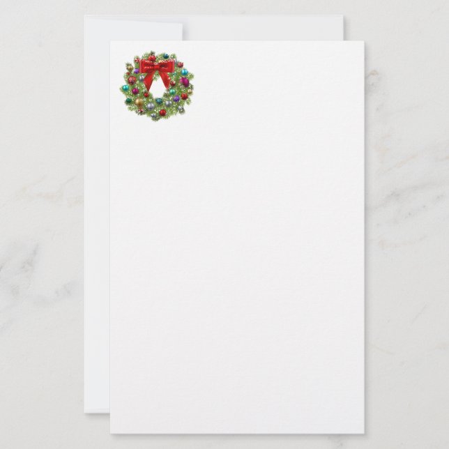 Holiday Stationery Paper (Front)