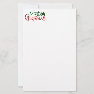 Holiday Stationery Paper