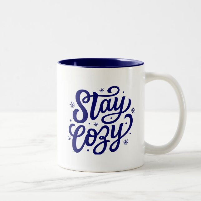 Holiday Stay Cosy Coffee Mug (Right)
