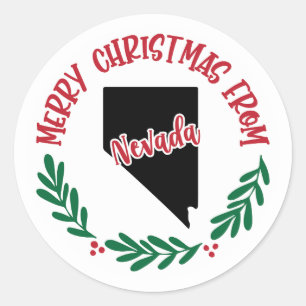 Holiday Sticker from Nevada
