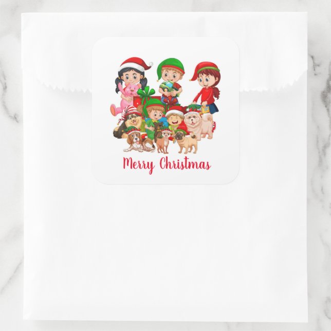 Holiday Stickers (Bag)