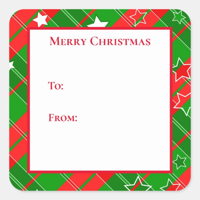 Holiday Stickers (Front)