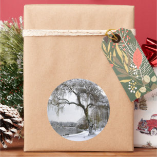 Holiday Stickers Custom Christmas Tree Sticker