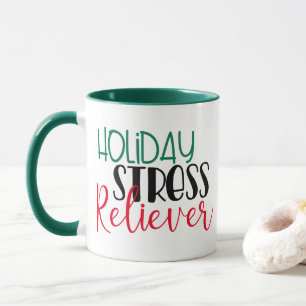 Holiday Stress Reliever Cool Chirstmas Drinking Mug