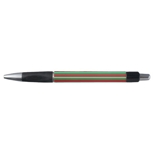 Holiday Stripes Red White Green  (Front)