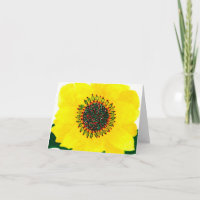 Holiday Sunflower Card