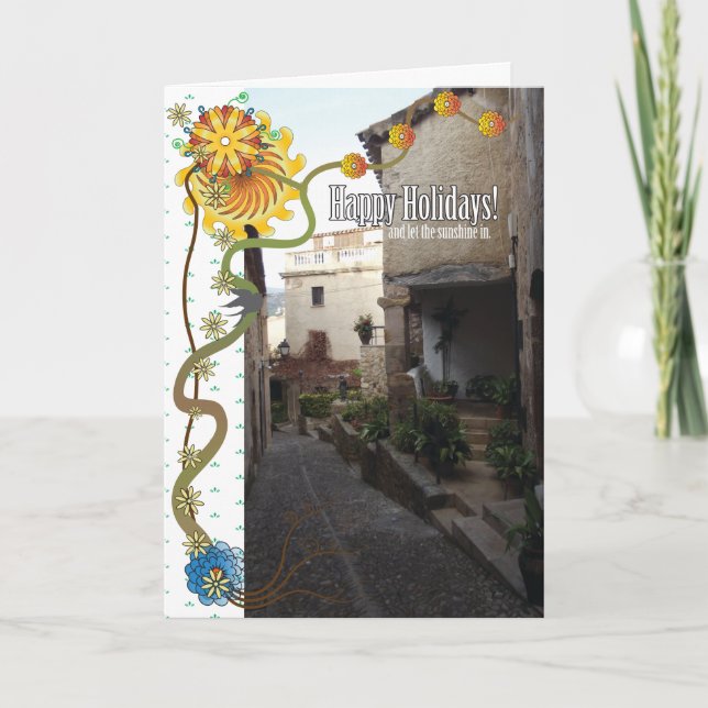 Holiday sunshine card (Front)