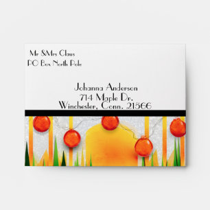 HOLIDAY SUNSHINE WITHIN THE PINES :) 4.25x5.6 Envelope