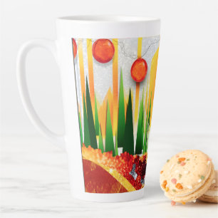HOLIDAY SUNSHINE WITHIN THE PINES :) LATTE MUG