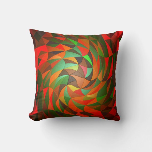 Holiday swirling.... cushion (Front)