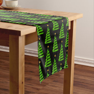 Holiday Table Runner-Ribbon Tree Medium Table Runner