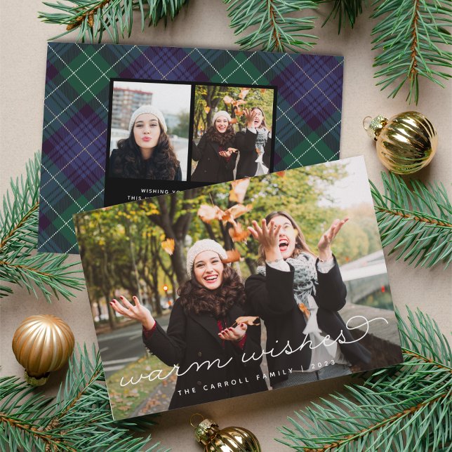 Holiday Tartan | Christmas Photo Card (Creator Uploaded)