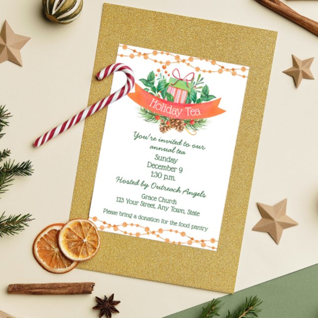 Holiday Tea Invitation (Creator Uploaded)