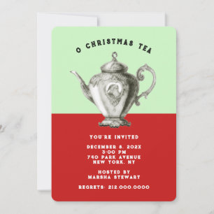 Holiday Tea Invites