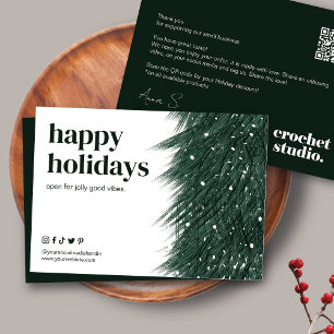 Holiday Thank You Business Order Card