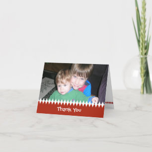 Holiday Thank You Photo Card