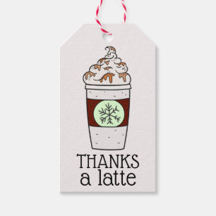 Holiday Thanks a Latte Gift Tags