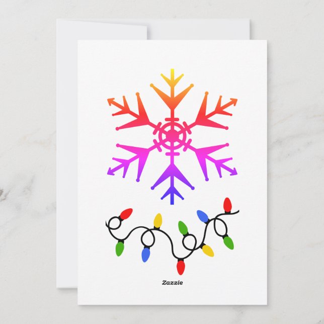 Holiday Theme: It's The Season To Be Jolly Card (Back)