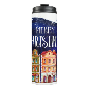 Holiday Thermal Tumbler