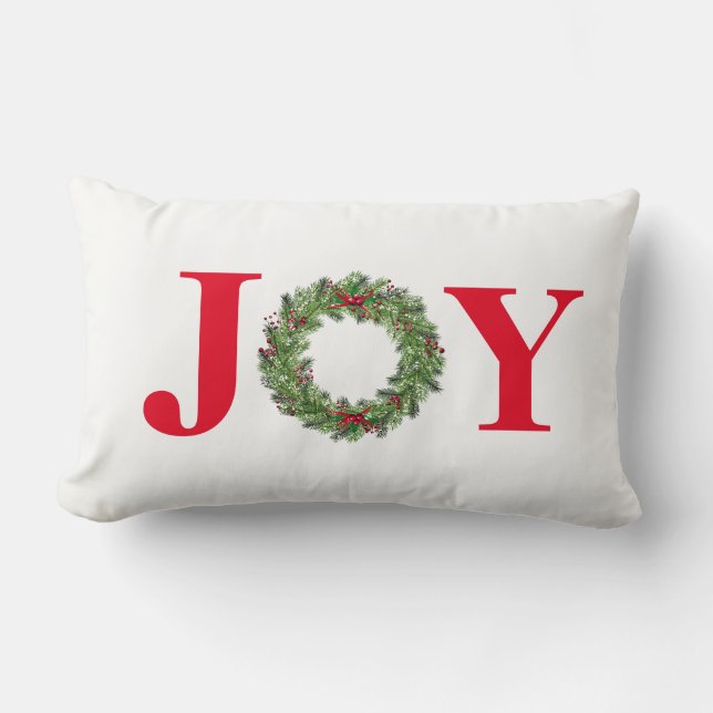 Holiday Throw Pillow (Front)