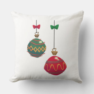 "Holiday" / Throw Pillow