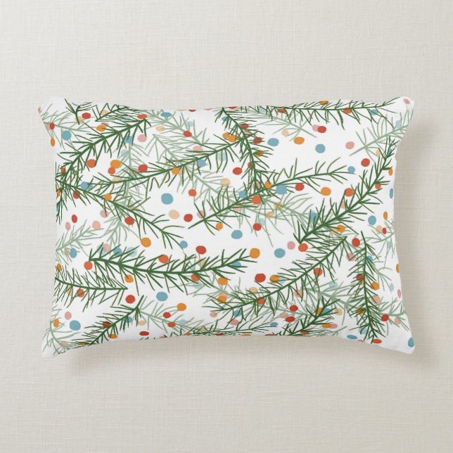 Holiday throw pillow (Front)