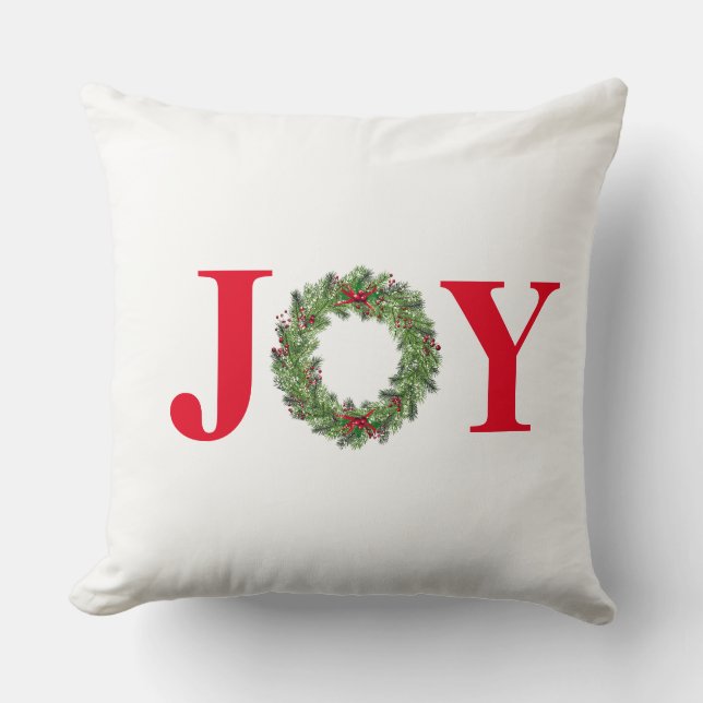 Holiday Throw Pillow (Front)