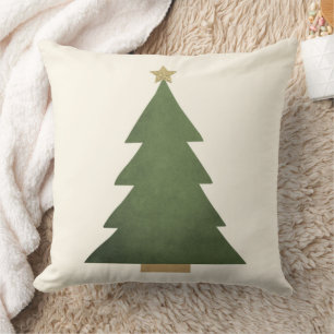 Holiday Throw Pillow Christmas Tree