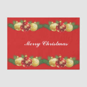 Holiday Tissue Paper-Ornamental Garland Tissue Paper